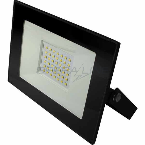 Прожектор LED mini Tablet SMD 50Вт, 2750 Лм, чорний, Ecostrum